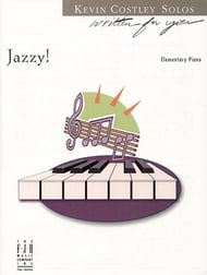 Jazzy piano sheet music cover